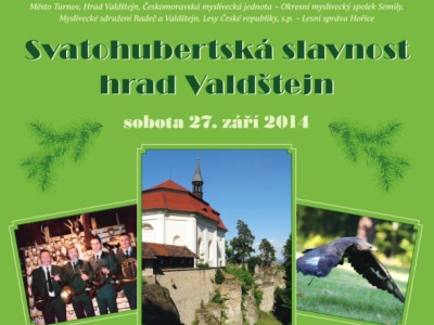 Svatohubertská slavnost opět proběhne na Valdštejně