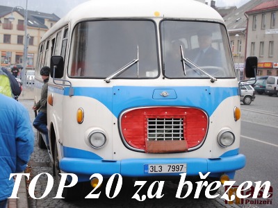 Nejčtenější články na webu za březen