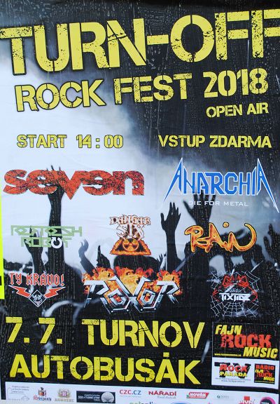 Turn-off rock fest potřetí přináší nálož ostřejší muziky