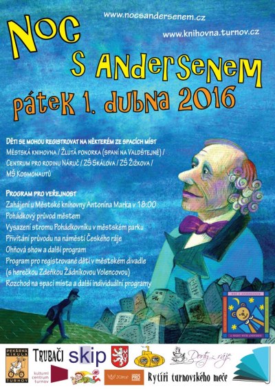 Noc s Andersenem letos v Turnově startuje 1. dubna