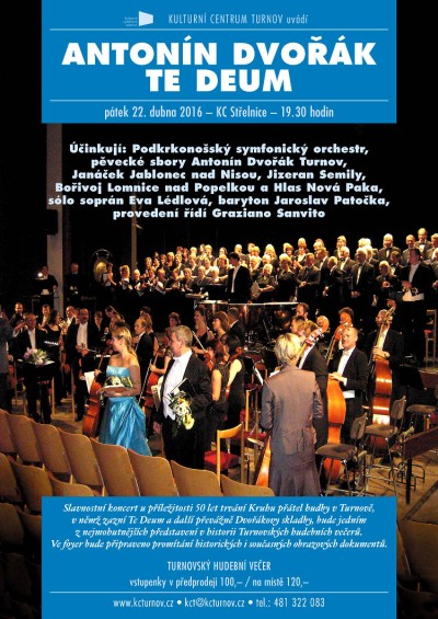 Koncertem oslaví 50 let trvání Klubu přátel hudby v Turnově