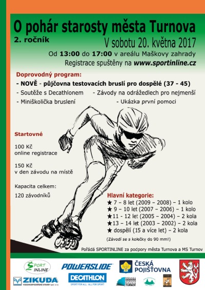 V Maškově zahradě v Turnově se podruhé pojede O pohár starosty