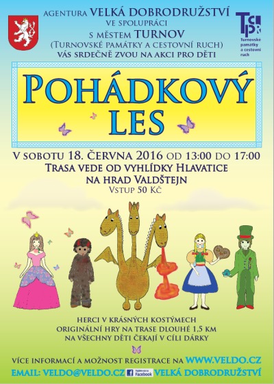 Putování za pohádkou z rozhledny Hlavatice na Valdštejn