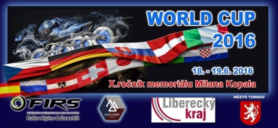 V Turnově se pojede světový pohár v in-line slalomu