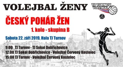 V Turnově se hraje volejbalový pohár žen