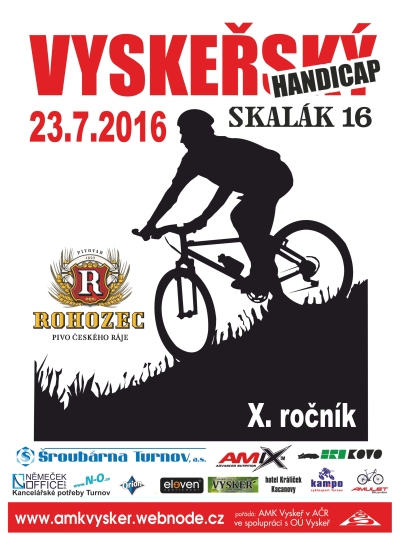 Na Vyskři už připravují 10. ročník cyklozávodu Vyskeřský handicap