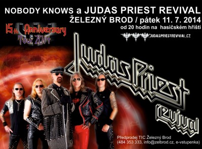 Judas Priest Revival a Nobody knows rozhýbou Železný Brod