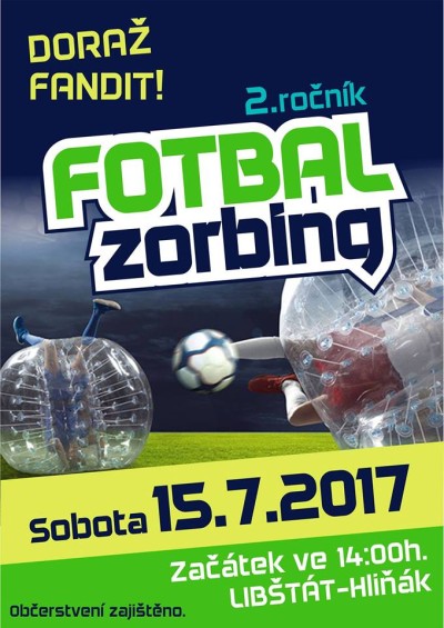 V Libštátě pořádají 2. ročník turnaje ve fotbal zorbingu