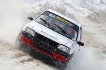 FOTO: Na Kozákově předvedli v neděli rallyshow na sněhu