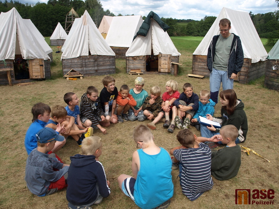 Skautský tábor Žumberk v létě 2012