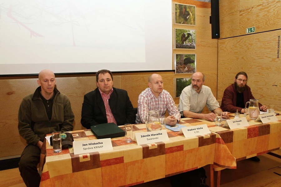 Tisková konference k vyhlášení kampaně Pták roku 2014<br />Autor: Jiří Novák