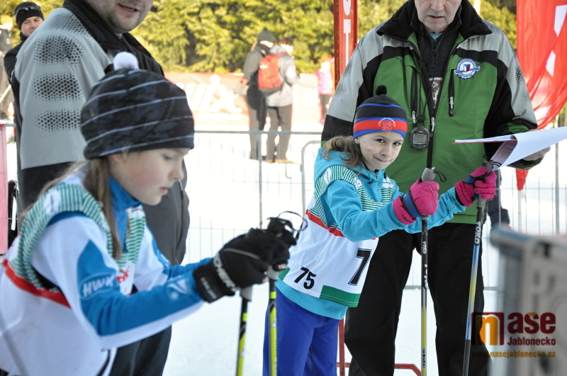 2. pohárový závod KSL Libereckého kraje žactva v běhu na lyžích se jel v Břízkách<br />Autor: Jan Žíla