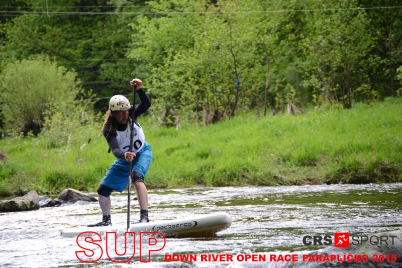 Závod SUP down river Paraplíčko 2015<br />Autor: Archív CRS Sport/ Paraplíčko 2015