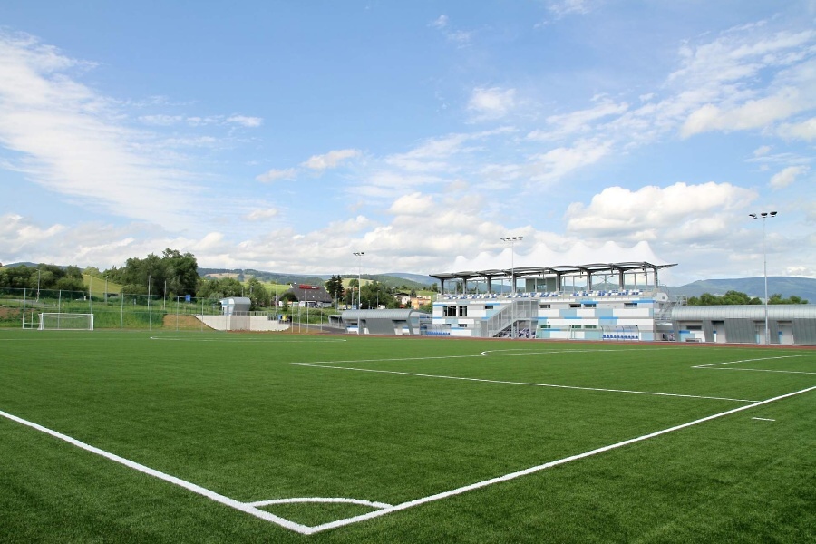 Nový fotbalový stadion a další sportoviště ve Vrchlabí<br />Autor: Jiří Novák