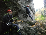 Výcvik lezeckého družstva HZS Libereckého kraje stanice Liberec na Riegrově stezce u Semil