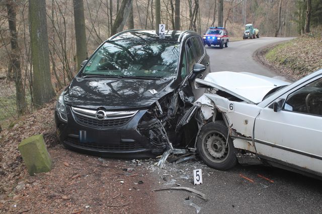 Nehoda na silnici ze Žlábku na Žernov<br />Autor: Archiv Policie ČR