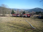 Zásahy hasičů z Libereckého kraje po jarních páleních trávy, hrabanky či listí