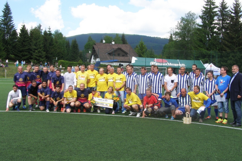 Pátý ročník turnaje Pomáháme fotbalem v Harrachově<br />Autor: Martin Soukup