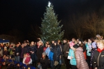 Obrazem: Rozsvícení vánočního stromu v Bozkově 2016