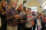 Obrazem: Společné zpívání koled na vrchlabském zámku