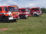 Zásah hasičů po pádu sportovního letounu v Hodkovicích