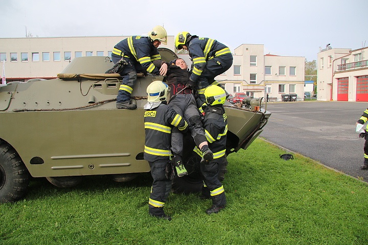 Soutěž profesionálních hasičů v poskytování první pomoci proběhla v Libereckém kraji<br />Autor: HZS Libereckého kraje