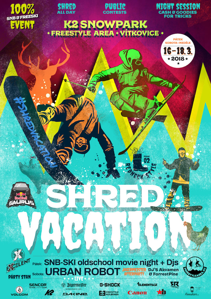 Plakát na letošní ročník<br />Autor: Archiv Shred Vacation