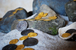 Nález mincovního depotu ze zámeckého rybníka v protorách frýdlantského hradu