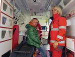Převzetí nových sanitek pro Zdravotnickou záchrannou službu Libereckého kraje