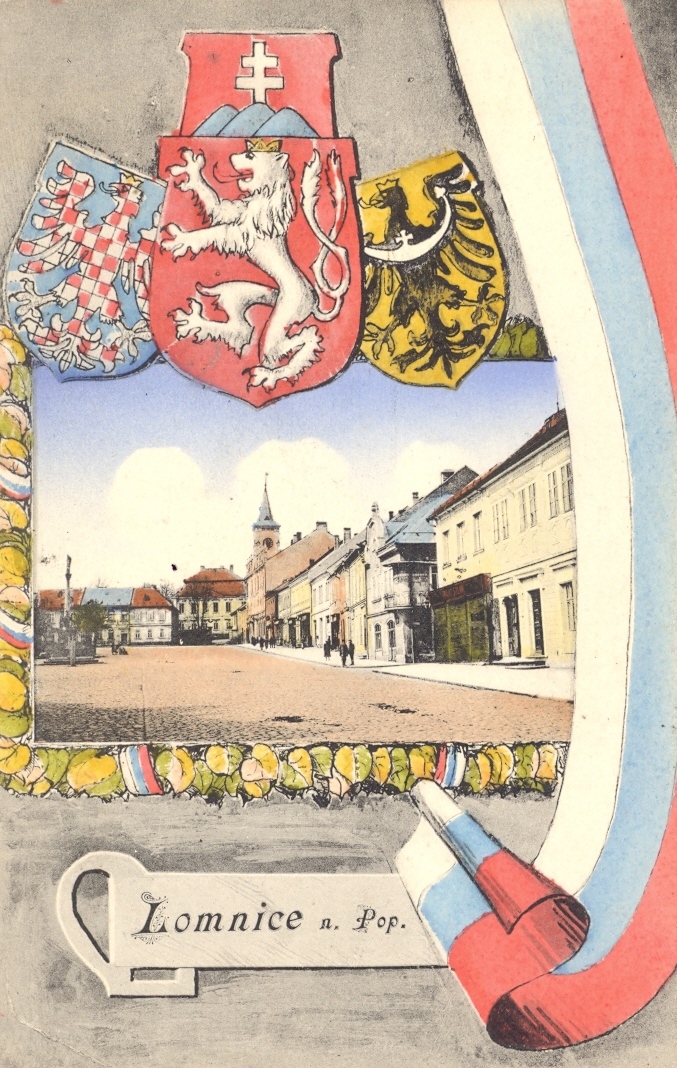Prvorepublikové pohlednice Lomnice nad Popelkou<br />Autor: Archiv Městské muzeum a galerie Lomnice nad Popelkou