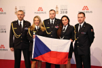Tým HZS Libereckého kraje na vyhlášení soutěže C. D. Magirus Award