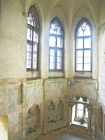 Hrad Houska - původní stav kaple