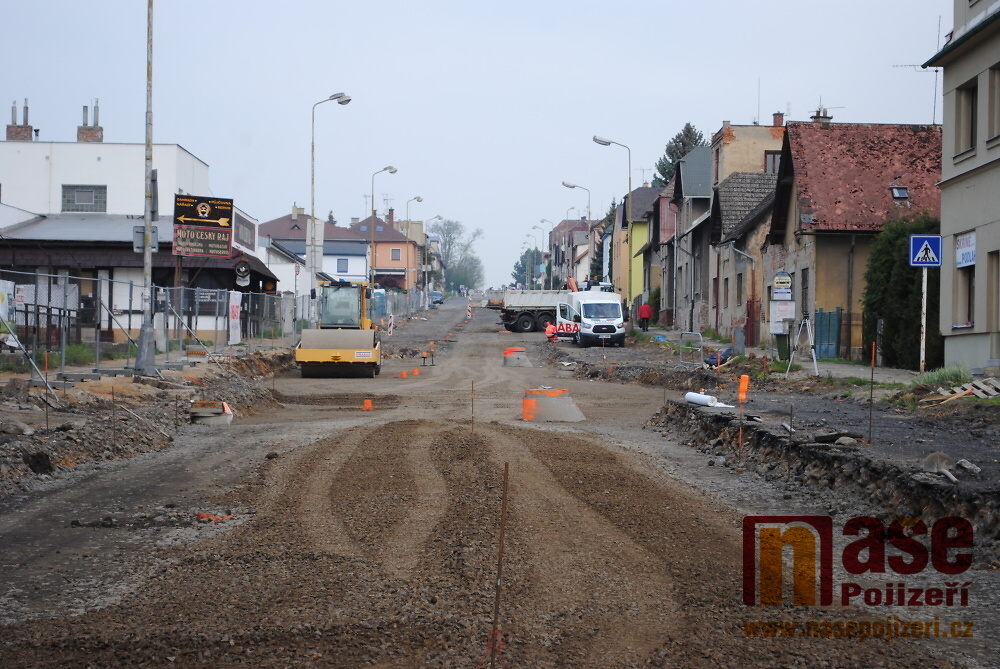 Rekonstrukce Nádražní ulice v Turnově a úsek pod viaduktem na Přepeře<br />Autor: Petr Ježek