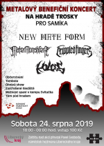Benefiční metalový koncert na hradě Trosky pro Samíka