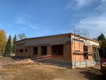 Stavba nové budovy záchranky v Rokytnici nad Jizerou