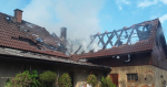 Požár domu v Jílovém u Hodkovic nad Mohelkou