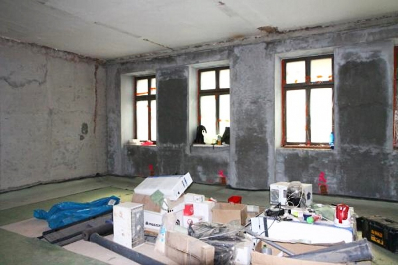 Zateplení starého objektu školy a stavba nového komplexu v Mašově<br />Autor: Zdenka Štrauchová
