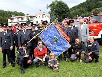 Obrazem: V Dolním Dvoře slavili 130 let založení sboru hasičů