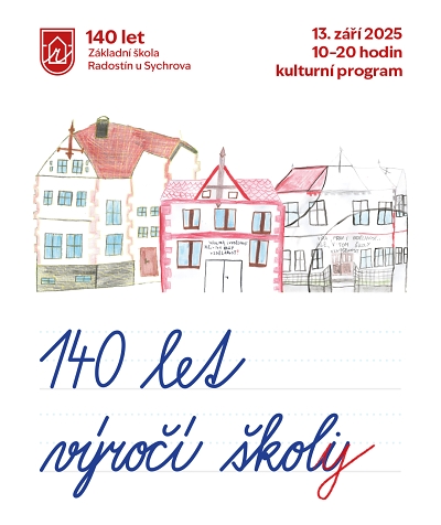140 let školy v Radostíně – příběh spojil šlechtu i vesnické děti