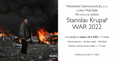 WAR 2022 je výstava fotografií z aktuálního dění na Ukrajině