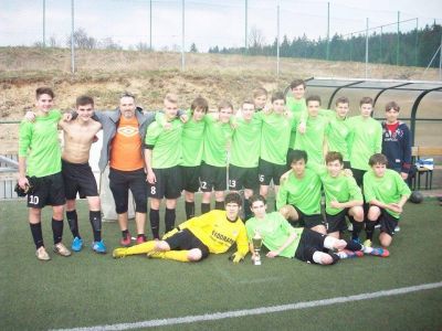 Zimní turnaj vyhrál pořádající dorost Mšena