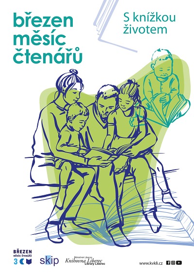 Březen – měsíc čtenářů 2024 v krajské knihovně