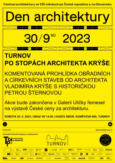 Den architektury 2023 připravují i v Turnově