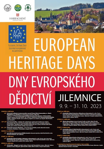 Program Dnů evropského historického dědictví 2023 v Jilemnici