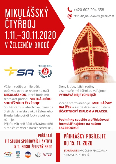 Mikulášský čtyřboj láká děti na vyhlídky v okolí Železného Brodu