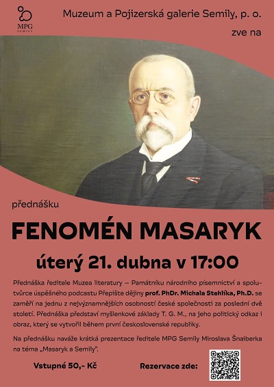Přednáška v semilském muzeu připomene prezidenta Masaryka