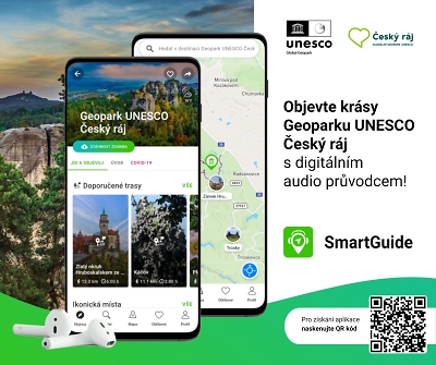 Geopark UNESCO Český ráj přináší tipy na výlety i do mobilních telefonů