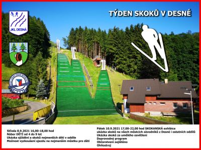 Týden skoků na lyžích v Desné