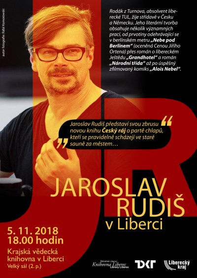 20. ročníku Dnů české a německé kultury se zúčastní i Jaroslav Rudiš