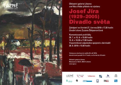 Výstavu malíře Josefa Jíry pořádá Oblastní galerie Liberec